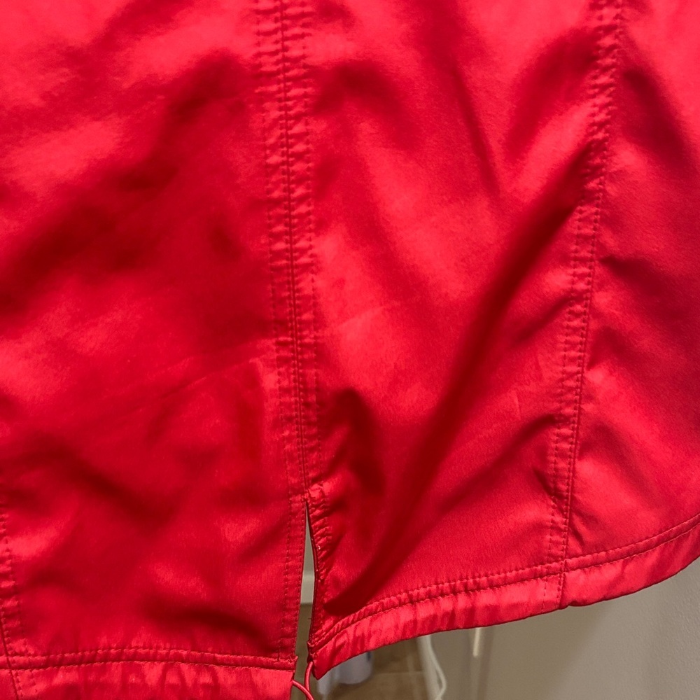 GUESS Women's Red Utility Hooded Jacket Size Small - Picture 7 of 8